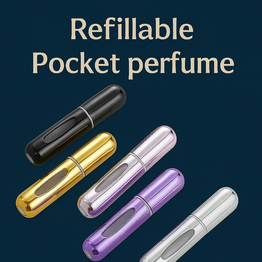 Refillable pocket perfume(Pack of 4)